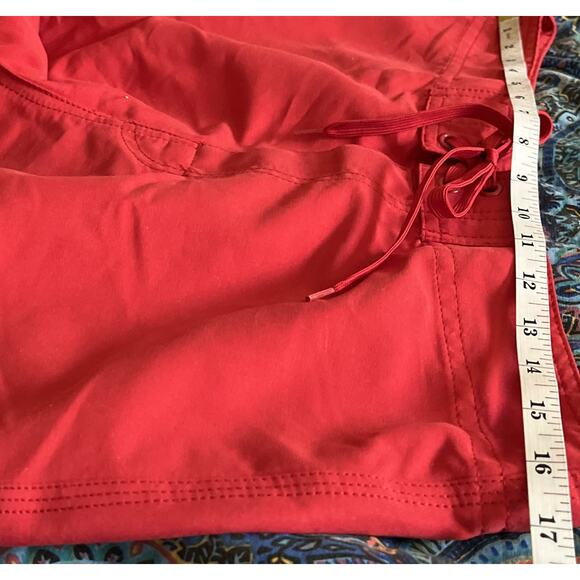 Men’s Sz 32 Board Swim Shorts‎ "Lifeguard", 8 Inch Inseam Length Red - Picture 4 of 7